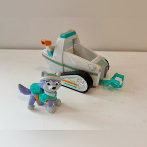 Paw Patrol Everest Snowmobile Vehicle & Figure